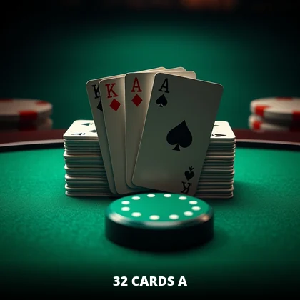 32 Cards A live game on the 99exch casino floor